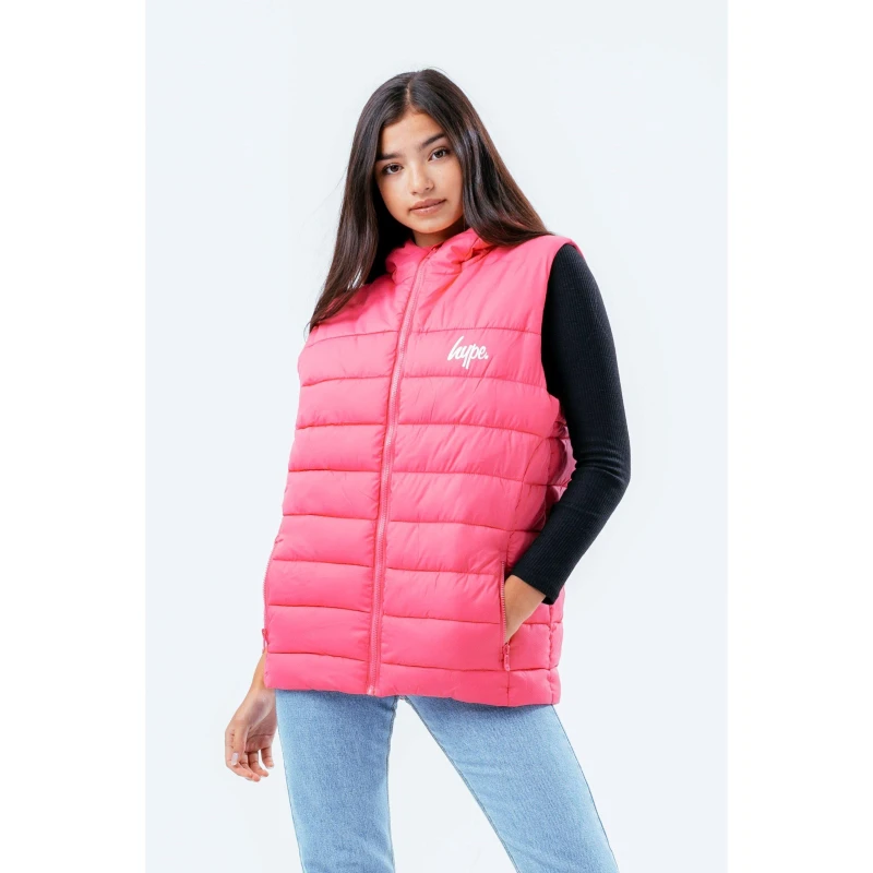 Image of Hype Gilet-L/Q - Pink Pink M