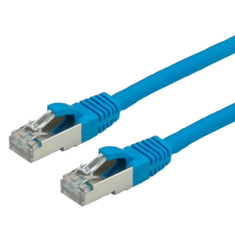 Image of VALUE S/FTP Patch Cord Cat.6. halogen-free. blue. 2m