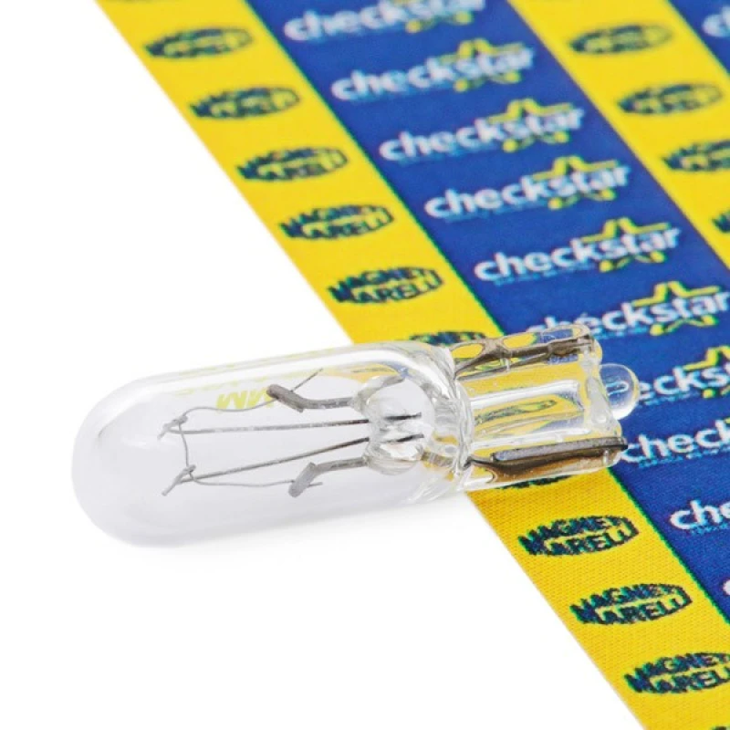 Image of MAGNETI MARELLI 003722100000 Light Bulbs HEAVY DUTY W1,2W, 24V, 1,2W, W2x4,6d Bulb,instrument lighting (121)