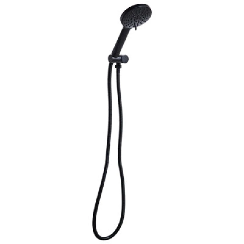 Image of Beliani Shower Head And Hose Kit Uchiza 5-Function Black