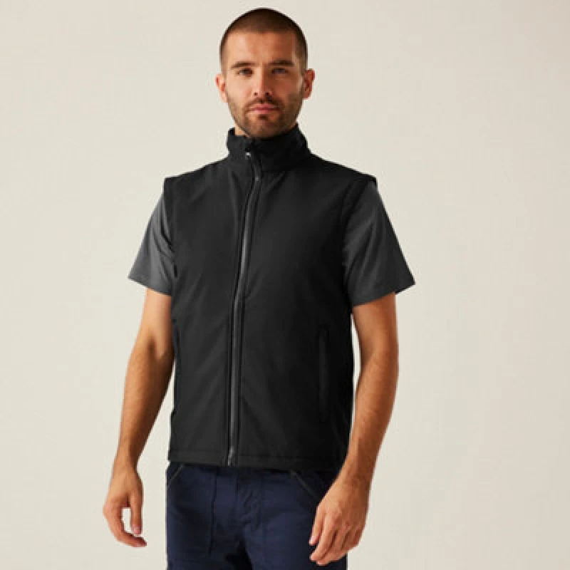 Image of Regatta Professional Mens Ablaze Printable Bodywarmer S - Chest 37-38' (94-96.5cm) Black TRA844-808-S