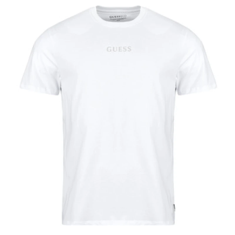 Image of Guess T-Shirt Guess Quato G Mist Blanc Male S