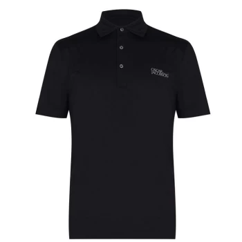 image of Oscar Jacobson Tour Polo Shirt - Black