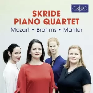 Image of Skride Piano Quartet Mozart/Brahms/Mahler by Wolfgang Amadeus Mozart CD Album