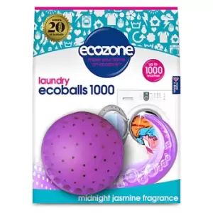 image of Ecozone Ecoballs 1000 washes - Midnight Jasmine fragrance