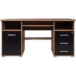 image of GERMANIA Desk Walnut 1,450 x 700 x 750 mm