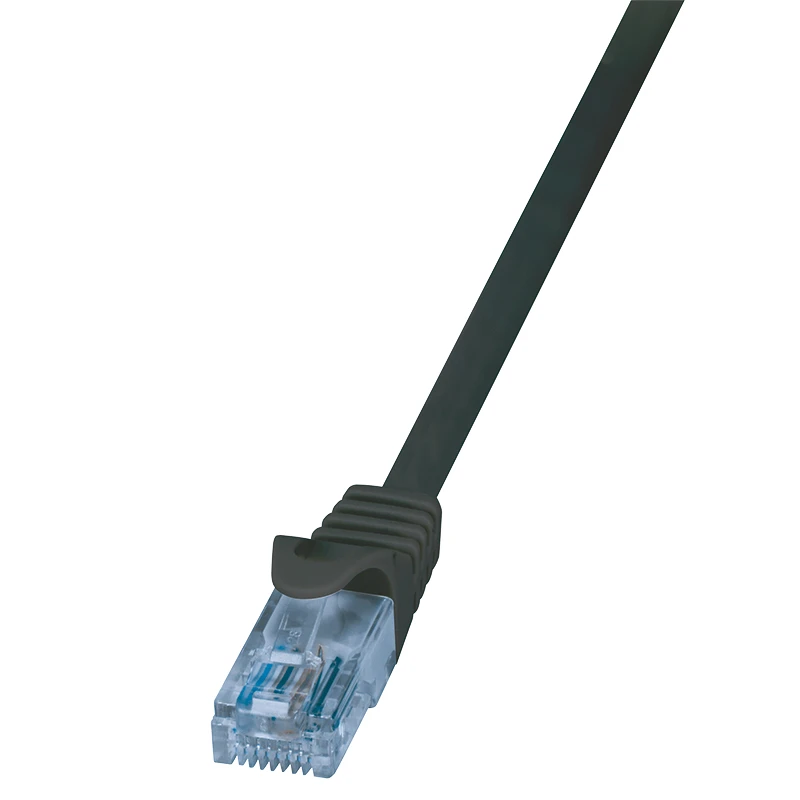Image of LogiLink CP3013U networking cable Black 0.25 m Cat6a U/UTP (UTP)