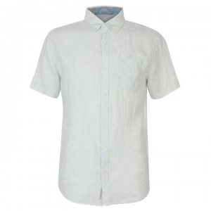 image of Original Penguin Penguin Short Sleeve Shirt Mens - Pastel Blue