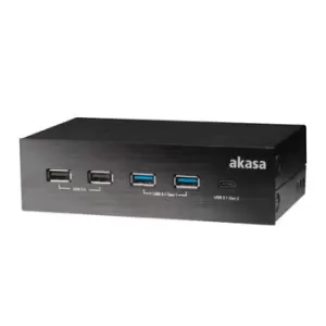 Image of Akasa AK-HC-11BK USB 3.1 InterConnect GX