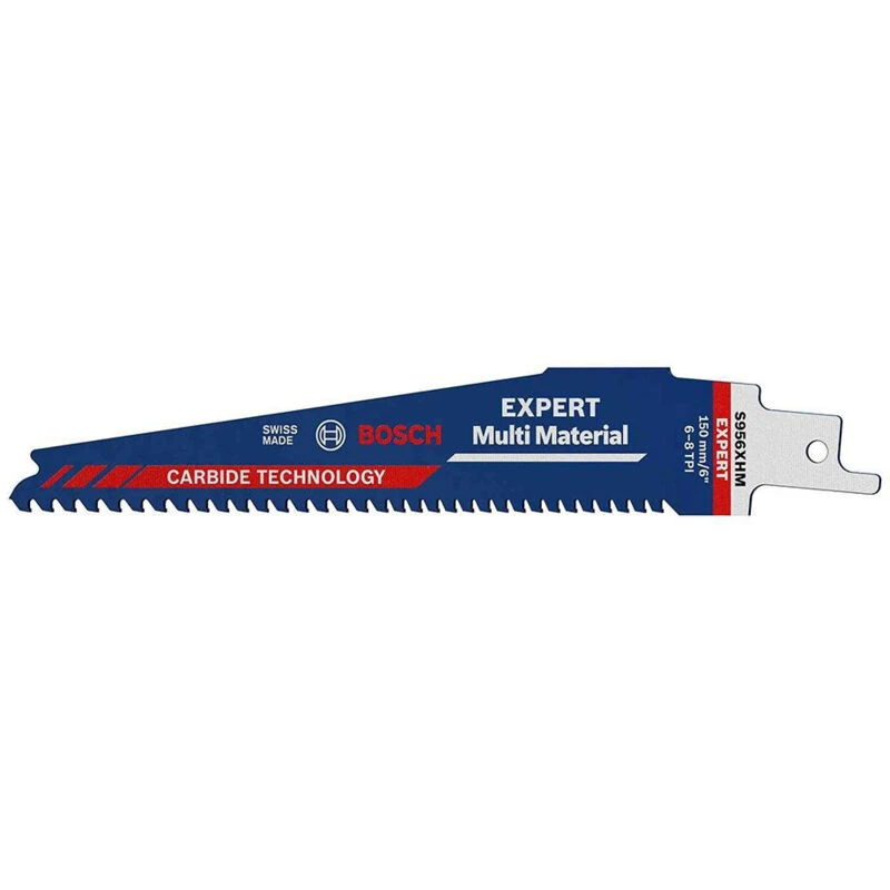 Image of Bosch EXPERT S956XHM Multi Material Reciprocating Sabre Saw Blades 2608900390 Length: 150mm