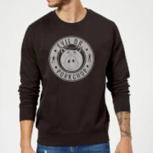 image of Toy Story Dr Porkchop Sweatshirt - Black - 5XL