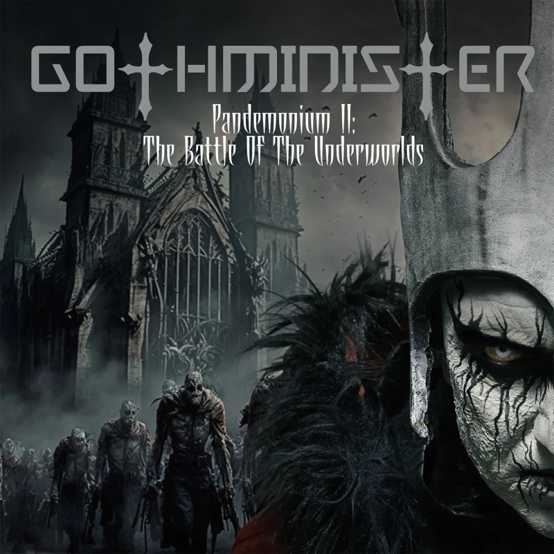 Image of Gothminister Pandemonium II: The battle of the underworlds LP multicolor Onesize Unisex