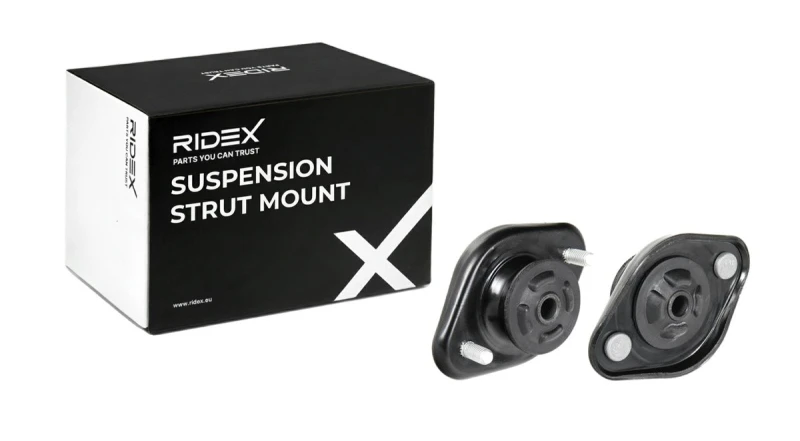 Image of RIDEX 1180S0684 Top strut mount Rear Axle Suspension Strut Support Bearing (1180)