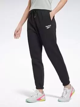 Image of Reebok Identity Joggers, Black, Size 2XL, Women