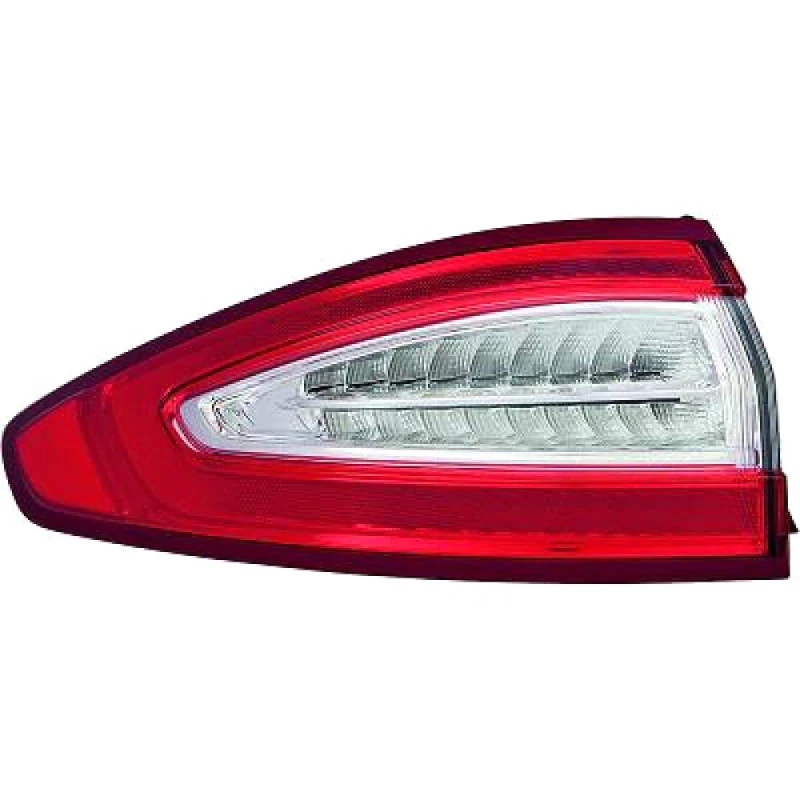 Image of DIEDERICHS 1429291 Rear light Outer section, without bulb holder, Left, LED Combination Rearlight (391)