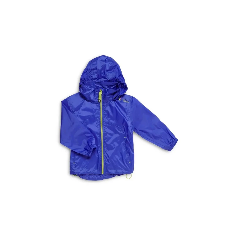 Image of Girls' windbreaker Peak Mountain Bleu Female 8 ans