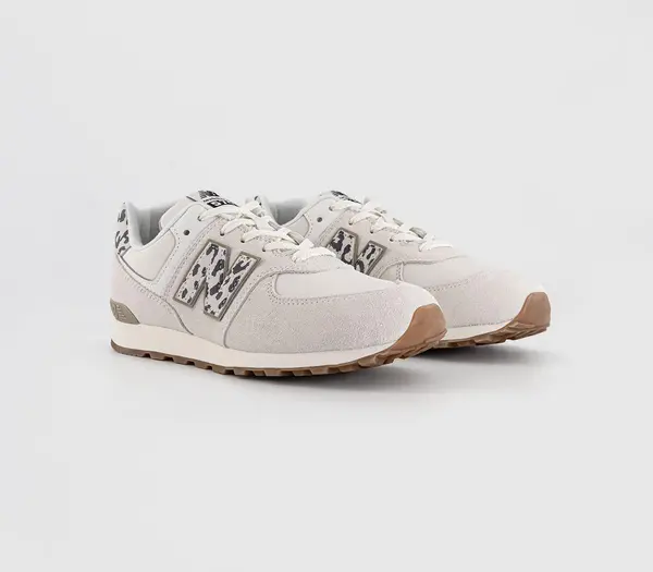 Image of New Balance 574 Gs Trainers Sea Salt, 5.5