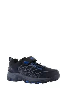 Image of Hi Tec Blackout Low Boots Male Black/Blue UK Size 6