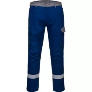 image of Biz Flame FR06 Ultra Two Tone Trouser Royal Blue 30" 29"