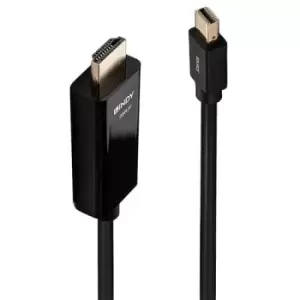 Image of Lindy Kabel Mini DisplayPort/HDMI 4K30 (DP: passiv) 3m