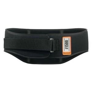 image of Ergodyne ProFlex 1500 Weight Lifters Style Large Back Support Black