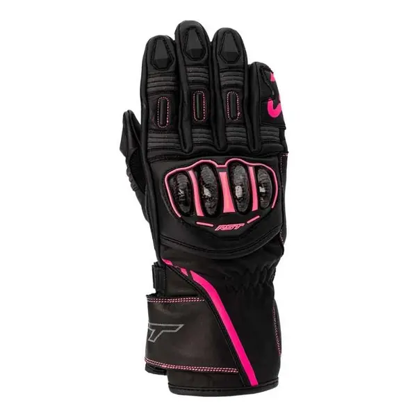 Image of RST S1 Ce Ladies Glove Black Neon Pink Size 6