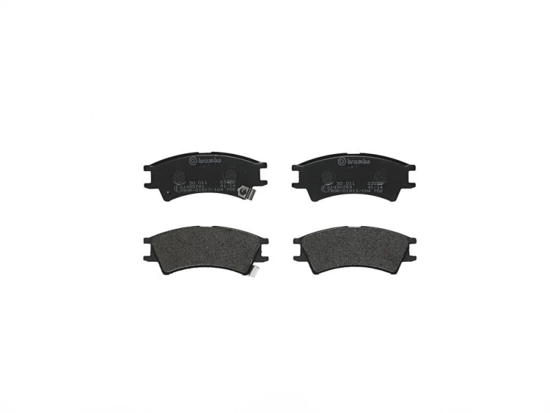 Image of BREMBO Brake pad set BREMBO P 30 011