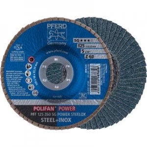 image of PFERD 67686125 POLIFAN-serrated washer PFF 125 Z60SG POWER STEELOX Diameter 125mm 10 pc(s)