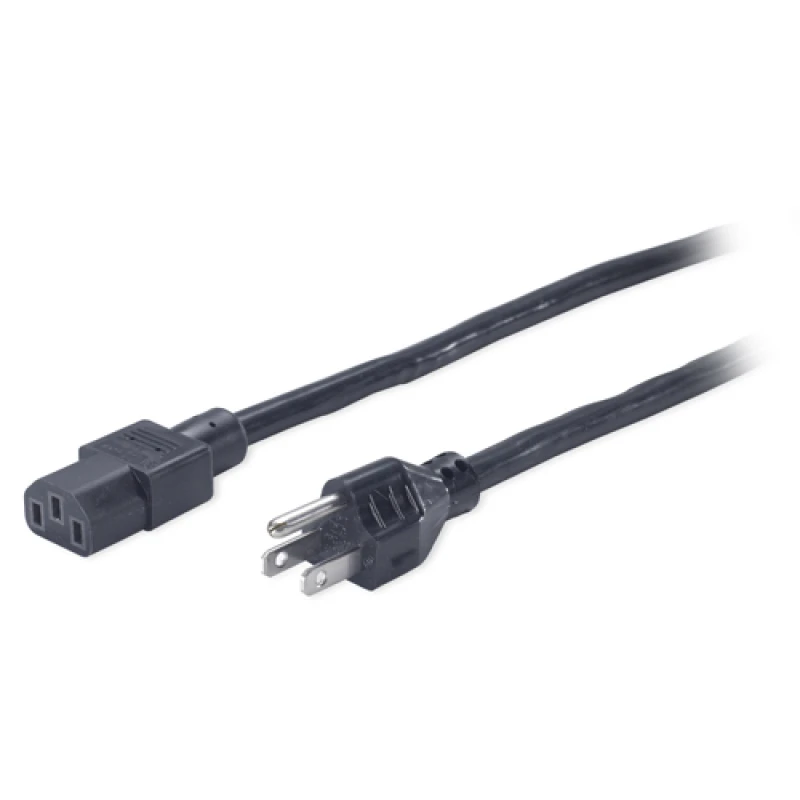Image of APC Power Cord. C13 to 5-15P. 2.4m