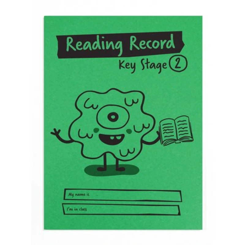 Image of A5 Reading Record Book Key Stage 2 Pack of 30