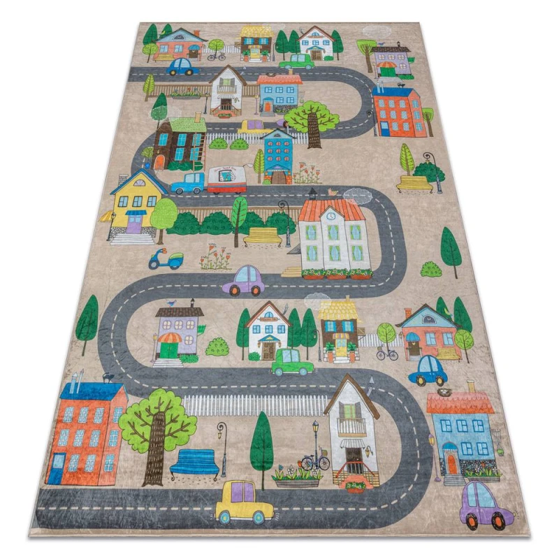 Image of RugsX Bambino Rug in Beige Size: 140cm x 200cm Beige Unisex 140cm x 200 cm
