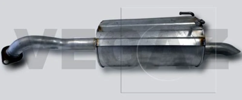 Image of VEGAZ HOS-229IMA Rear silencer Rear End Silencer (3437)
