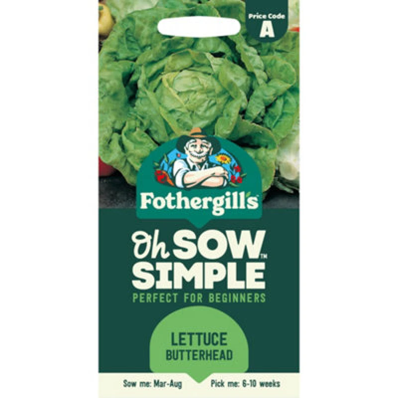 Image of Mr Fothergills Oh Sow Simple Lettuce 'all The Year Round' Vegetable Seeds
