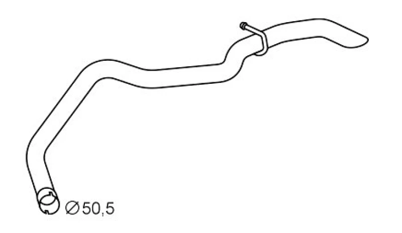 Image of VEGAZ DR-285 Exhaust Pipe Rear Exhaust Pipe (17)