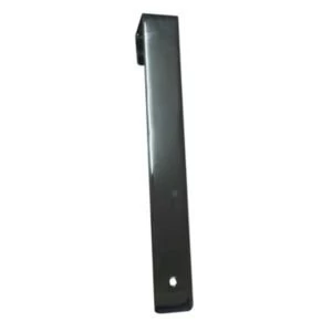 image of BQ Polished Steel Door Hook Bracket Pack of 2