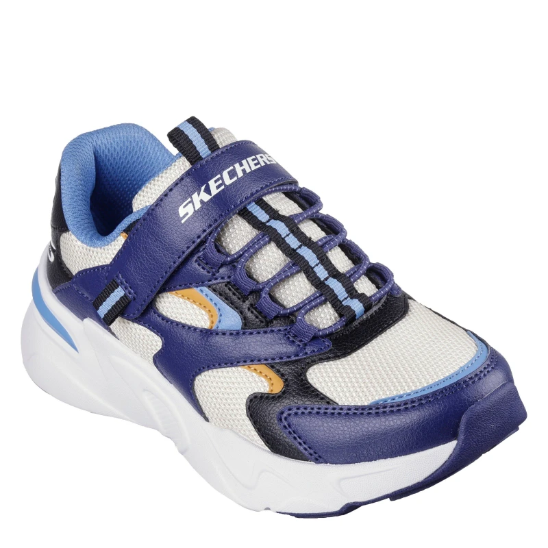 Image of Skechers Bobsbamina Navy/Multi unisex C11 (28.5)