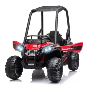 image of Reiten Kids Off-Road UTV 12V Electric Ride On Car - Red