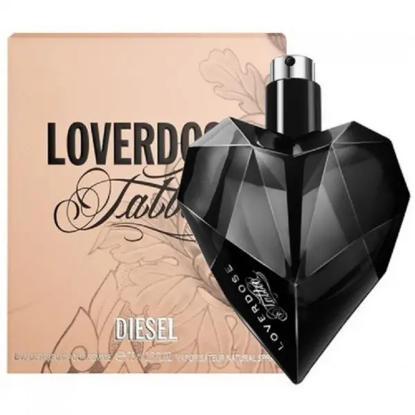 image of Diesel Loverdose Tattoo Eau de Parfum For Her 50ml