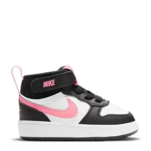 Image of Nike Court Borough Mid 2 Baby/Toddler Shoes - White