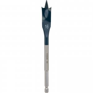 Image of Bosch Self Cut Speed Hex Shank Flat Drill Bit 16mm 150mm