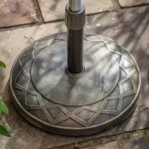 Image of Lecco Parasol Base Black