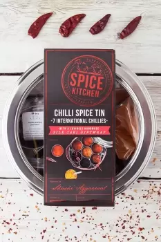 Image of Chilli Spice Tin with 7 International Chillies