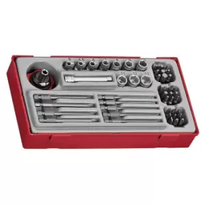 Image of Teng Tools TT1448 Socket Set 1/4" Drive 48 Pieces