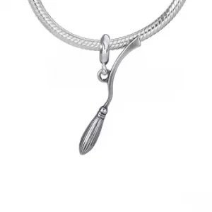 Image of Harry Potter Sterling Silver Broomstick Slider Charm