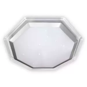 image of Cristal Otto Dimmable LED Flush Light 60W cct