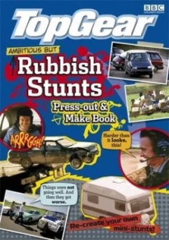 Image of Top Gear Rubbish Stunts Press-Out and Make Book Paperback