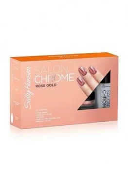 image of Sally Hansen Get This SeasonS Coolest Nail Trend From Home With The Sally Hansen Salon Chrome Kit Rose Gold 220