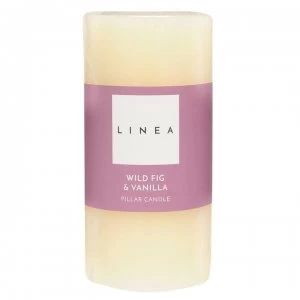 Image of Linea Linea Pillar Candle - Wild Fig and Vanilla