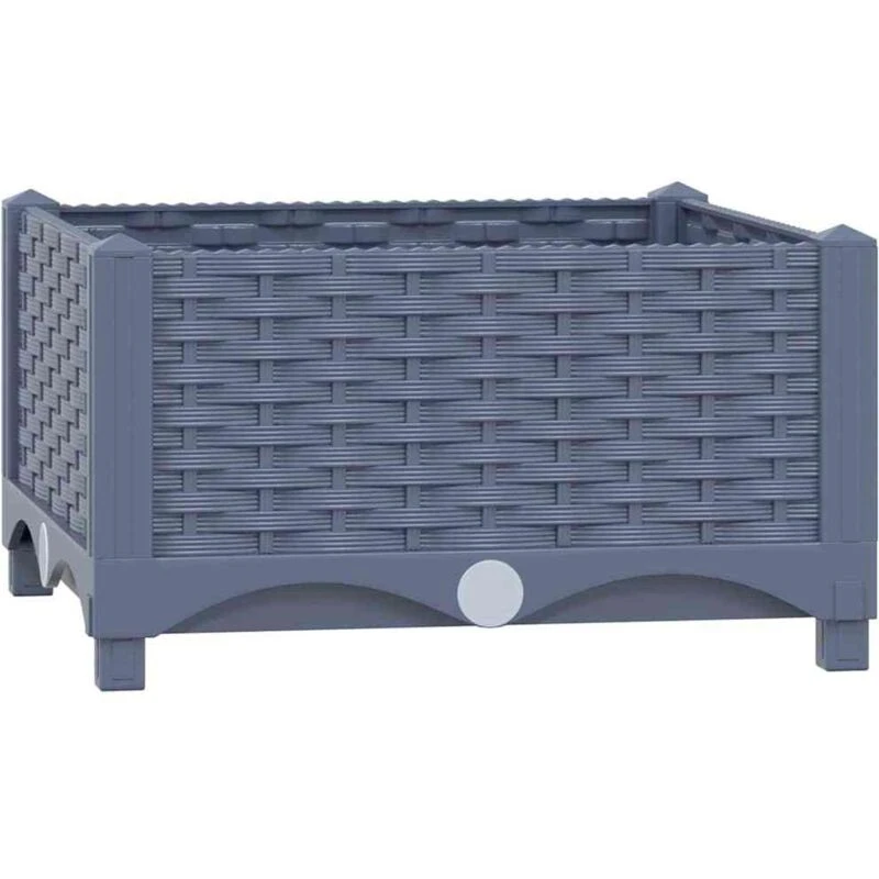 Image of VIDAXL Vidaxl - Raised Bed 40x40x23cm Polypropylene 8720286091982