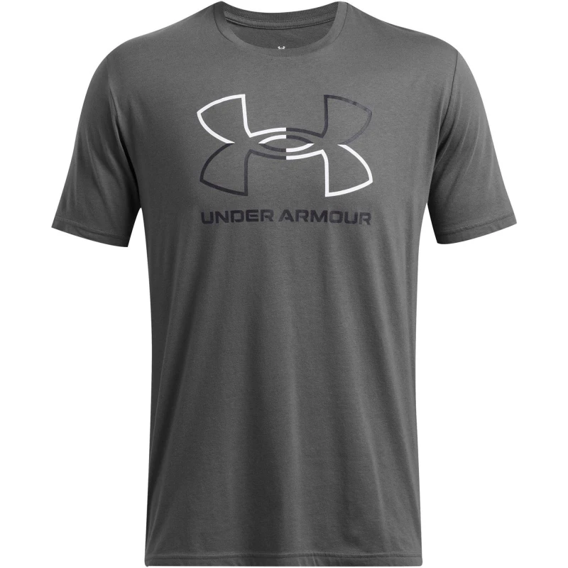 Image of Under Armour Foundation T-Shirt Castlerock/White XL